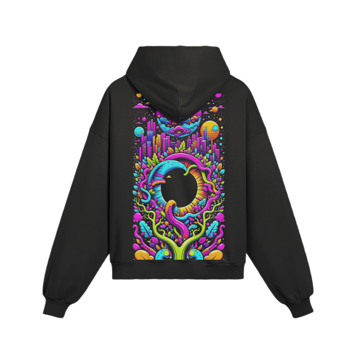 SpaceTown - Hoodie - Used Look
