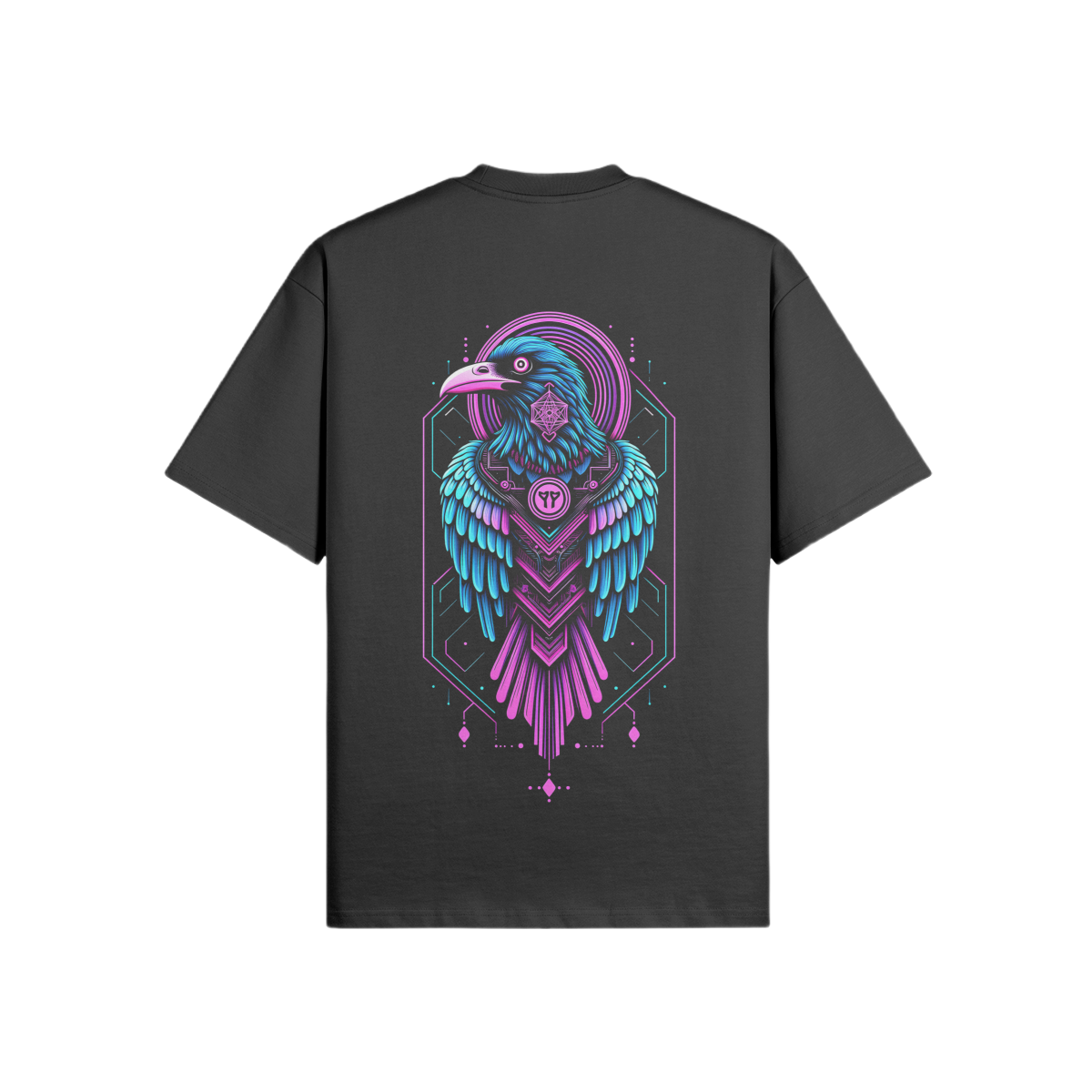 Oracle Raven - Heavy Oversized T-Shirt