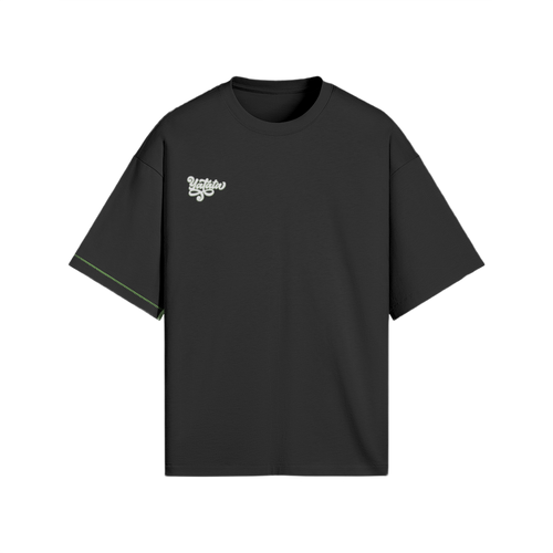 Dive into the Hive (Green Bee) - Neon Side Seam T-shirt