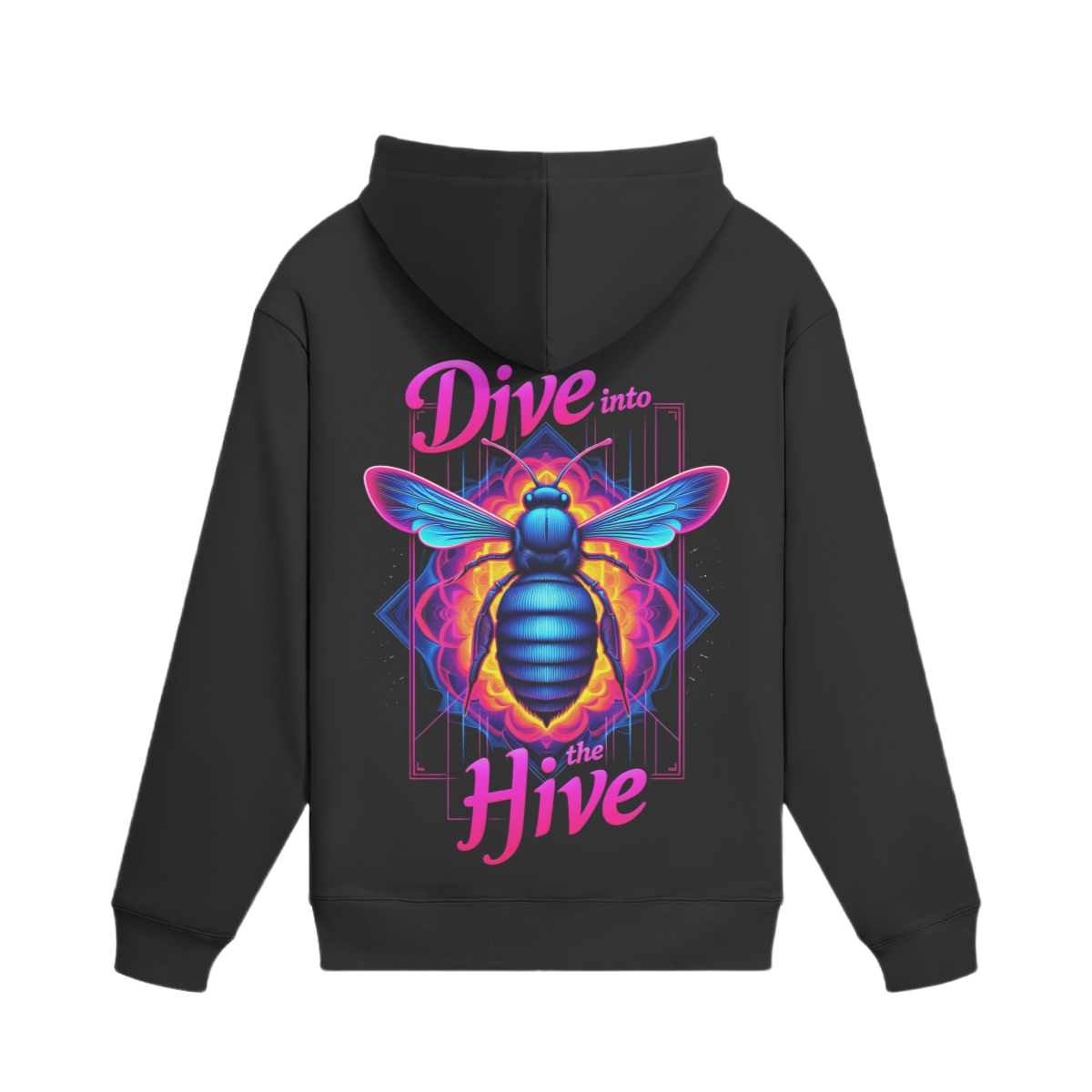 Dive into the Hive (Retro) - Hoodie